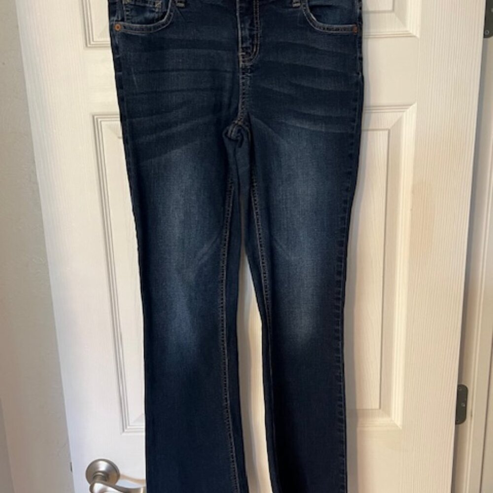 Justice Girls Mid Rise Boot Denim Jeans